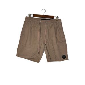Afends Men’s Khaki Chino Shorts Size Medium